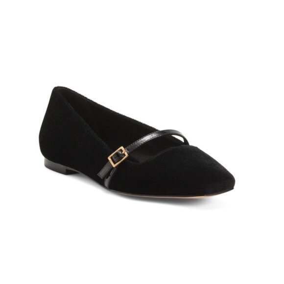 MARION PARKE Black Made In Brazil Ballet Flats - Picture 1 of 2